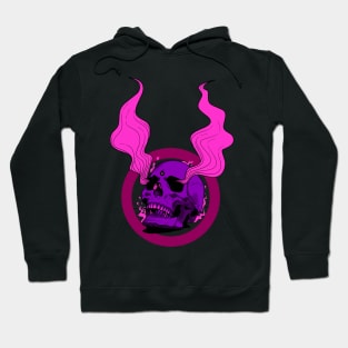 ghost skull Hoodie